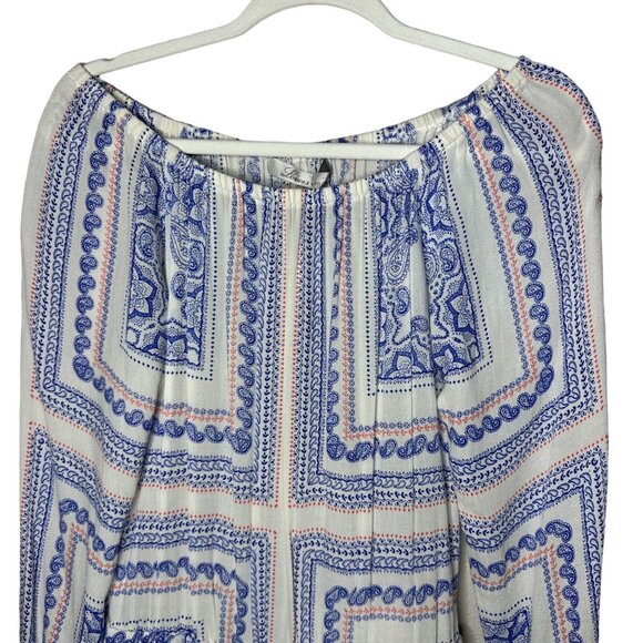 Lovers and Friends Carmella Romper Size Small Bella Scarf Boho Handkerchief - Picture 4 of 11